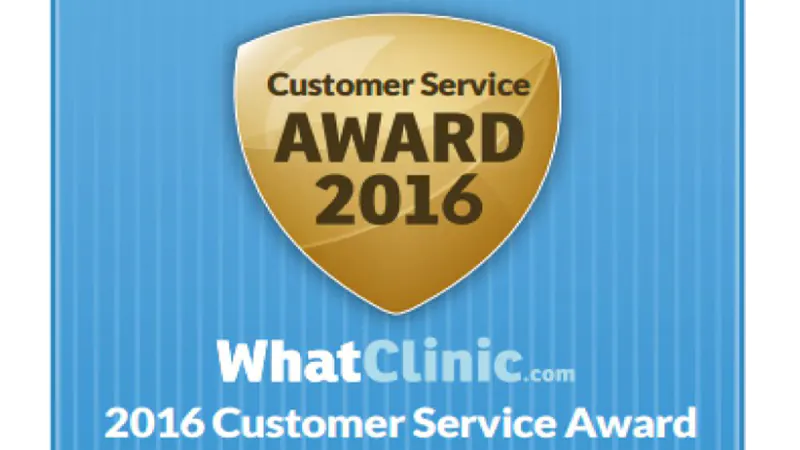 what clinic customer service award